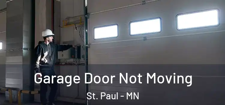  Garage Door Not Moving St. Paul - MN