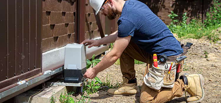 Electric Driveway Gate Installation St. Paul