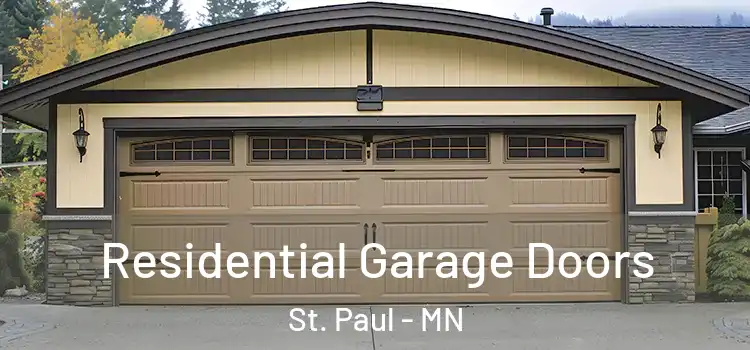  Residential Garage Doors St. Paul - MN